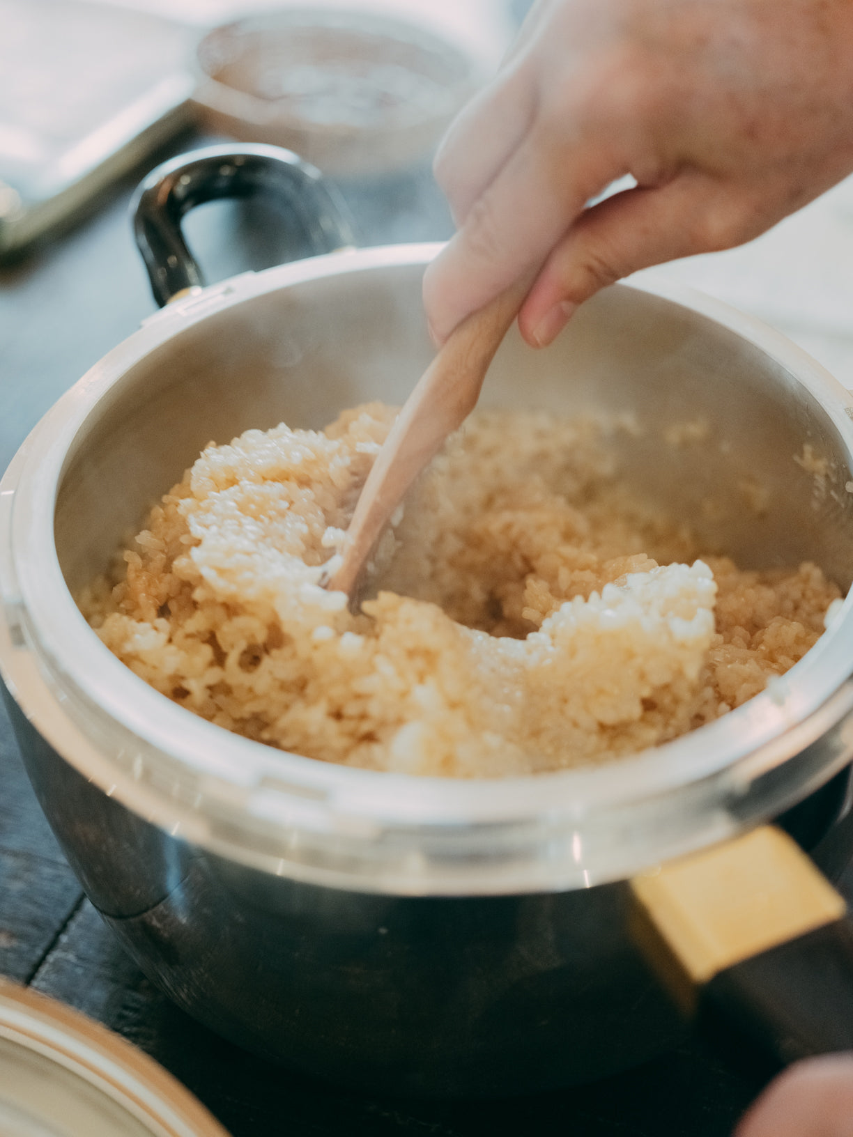 mIeさんの玄米の炊きかた