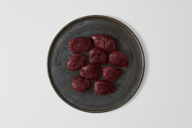 天然肉｜長崎対馬もみじ（鹿）　ロース　15mm（ステーキ・カツ・炒め物用）（一般社団法人daidai）