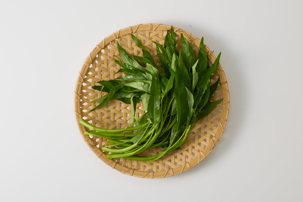 自然循環栽培｜固定種 空芯菜（池松自然農園） | 0.1%の『素の味』が