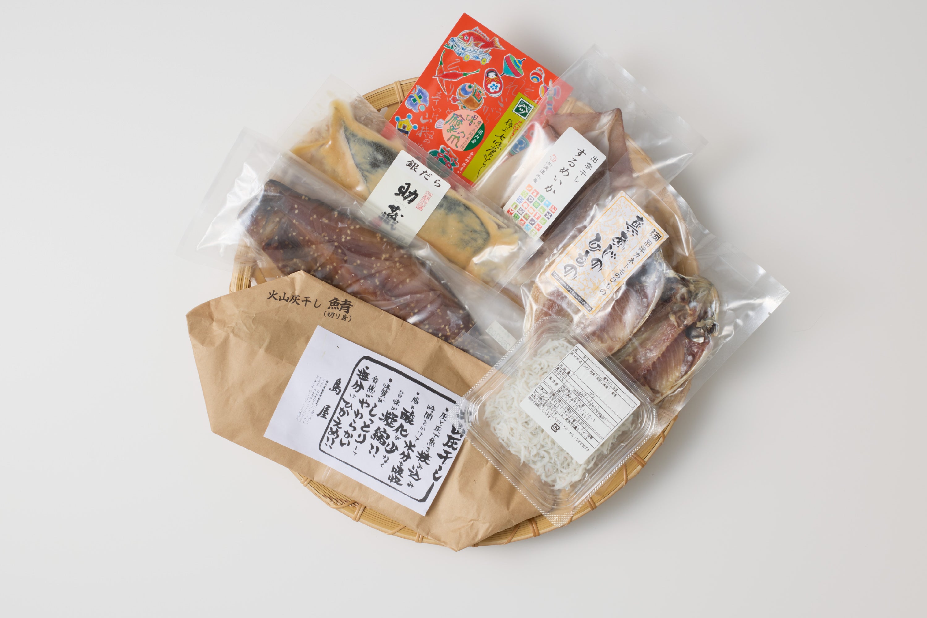 【ギフト】海からのおくりもの（干物と七味：8品） Image 2
