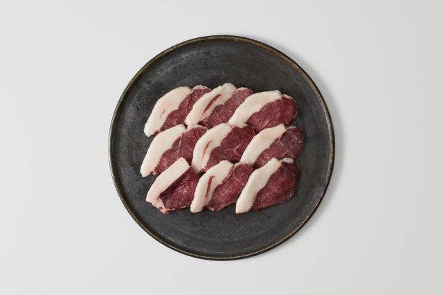 天然肉｜長崎対馬ぼたん（猪）　ロース　7mm（しょうが焼き・焼肉用）（一般社団法人daidai）