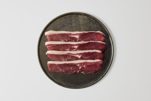 天然肉｜長崎対馬ぼたん（猪）　モモ　5mm（しょうが焼き・焼肉用）（一般社団法人daidai）