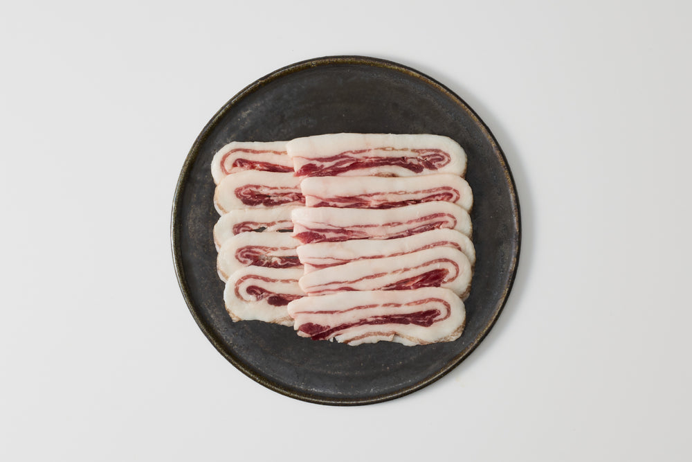 【急】天然肉｜長崎対馬ぼたん（猪）　バラ　2.5mm（しゃぶしゃぶ・炒め物用）（一般社団法人daidai）