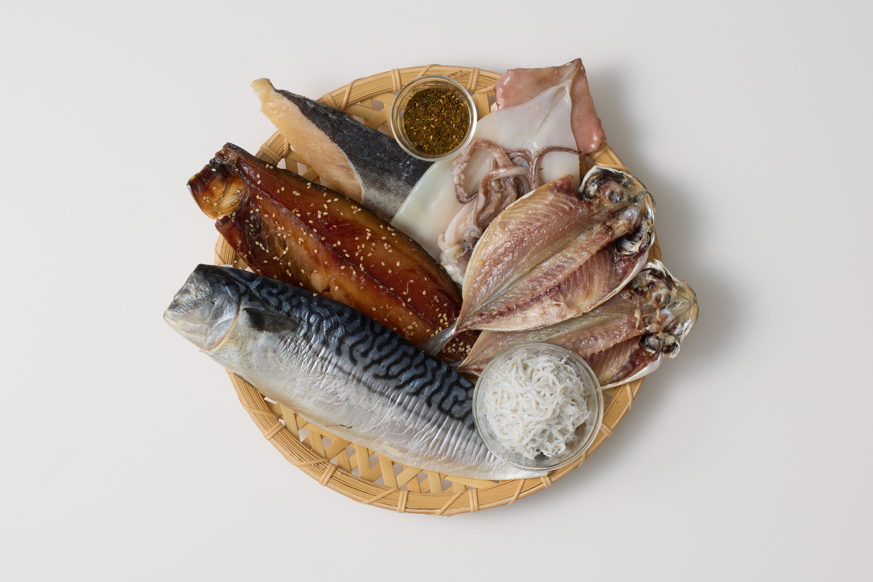 【ギフト】海からのおくりもの（干物と七味：8品） Image 1
