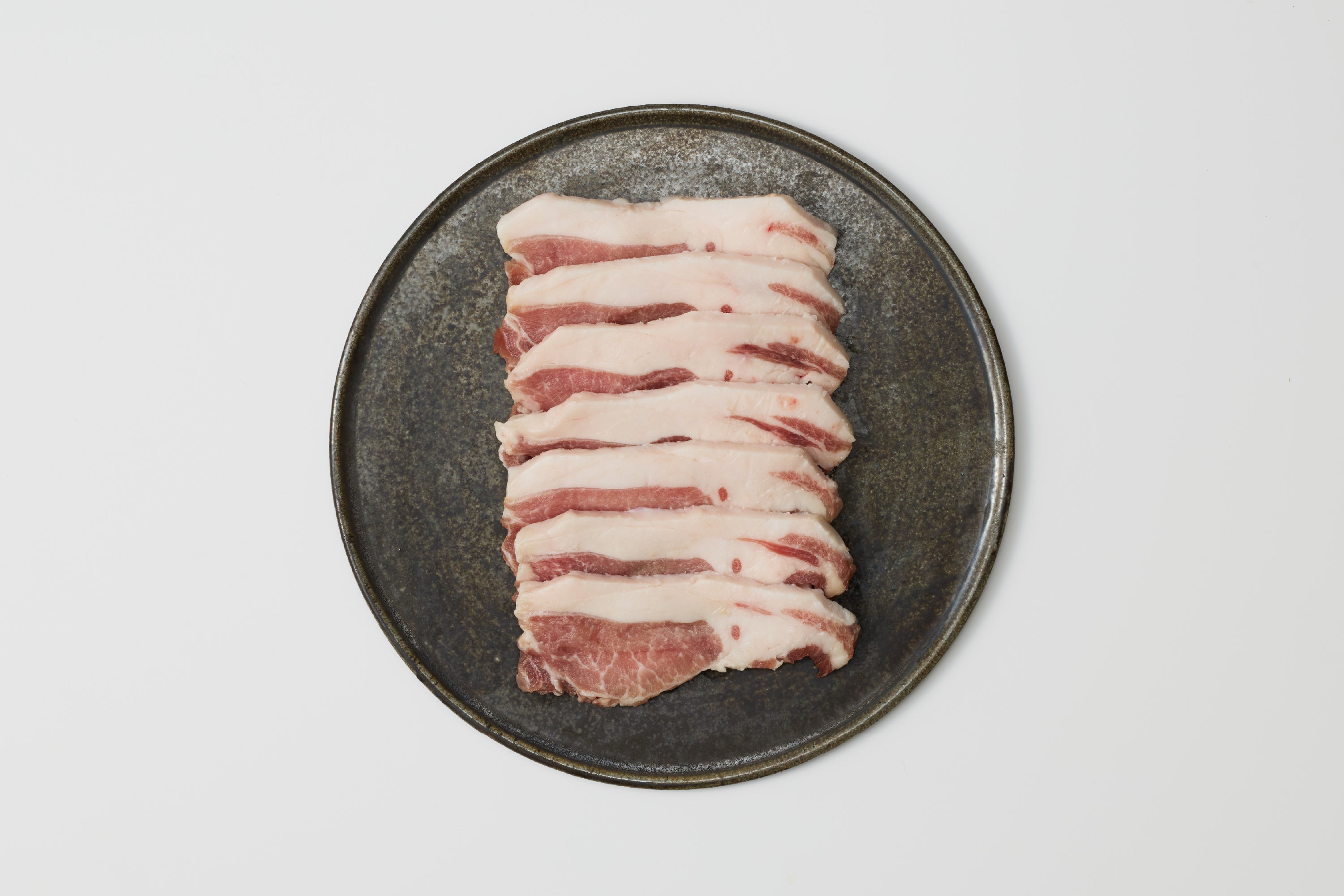 【急】在来種｜梅山豚　ロース  5mm（しょうが焼き・焼肉用）（坂本牧場） Image 1