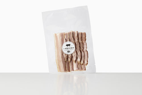 十勝放牧豚　無添加ベーコン（雪あかり）