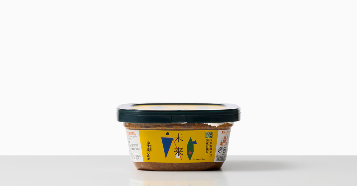 野生麹菌｜木樽仕込 未来（マルカワみそ） | 0.1%の『素の味』が