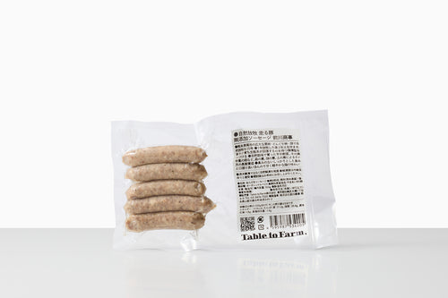 森の放飼い｜走る豚　あらびきソーセージ（やまあい村）