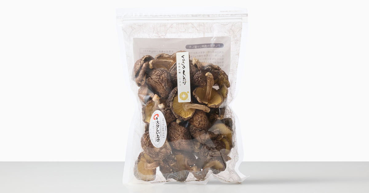 原木栽培｜くにさき産しいたけ 伝統ある低温品種121の干し椎茸（徳丸