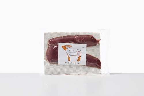 天然肉｜長崎対馬もみじ（鹿）　モモ　12mm（ステーキ・カレー・煮込み用）（一般社団法人daidai）