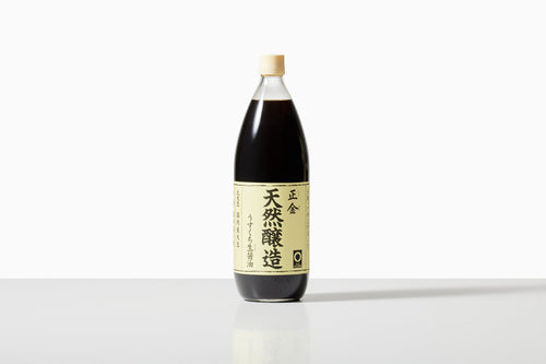 創業104年｜木桶仕込　うすくち生醤油（正金醤油）